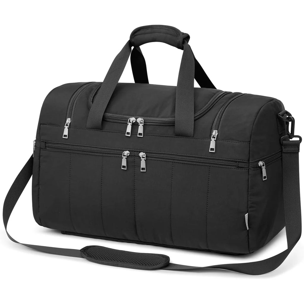 45L Travel Duffle Bag 3 in 1 Duffel Bags with Shoes Compartment